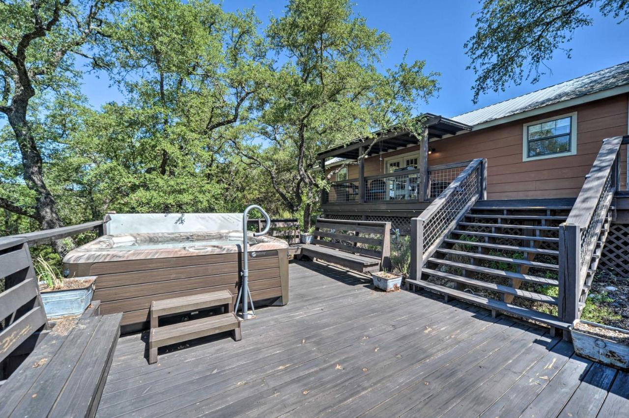 Canyon Lake Hideaway With Fire Pit And Hot Tub! ภายนอก รูปภาพ